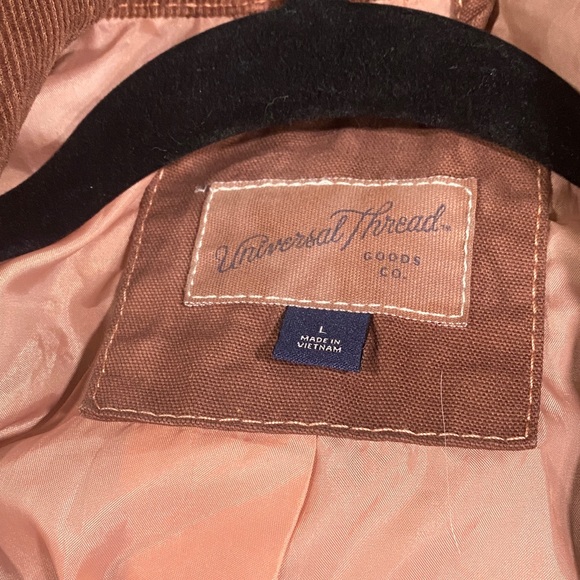 Universal thread brown/rust utility jacket sz L Women's - Picture 12 of 12